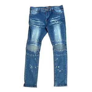 Switch Mens Size 36 x 34 Remarkable Slim Taper Fit Jeans